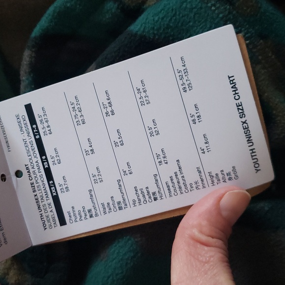 The North Face NWT Y Glacier Legging - Fleece - Youth L (14 - 16) - Picture 8 of 14